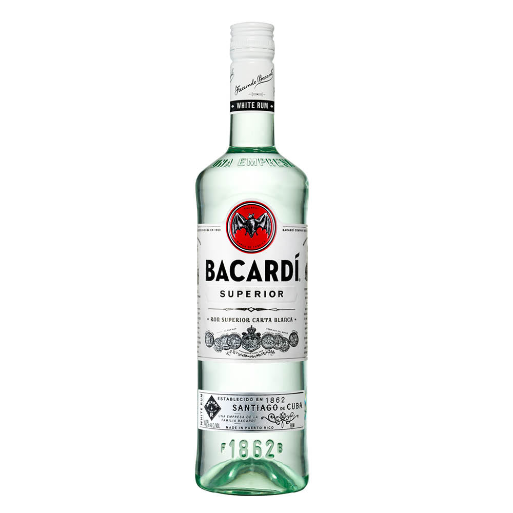 Bacardi Superior Carta Blanca 100 Cl 40.0