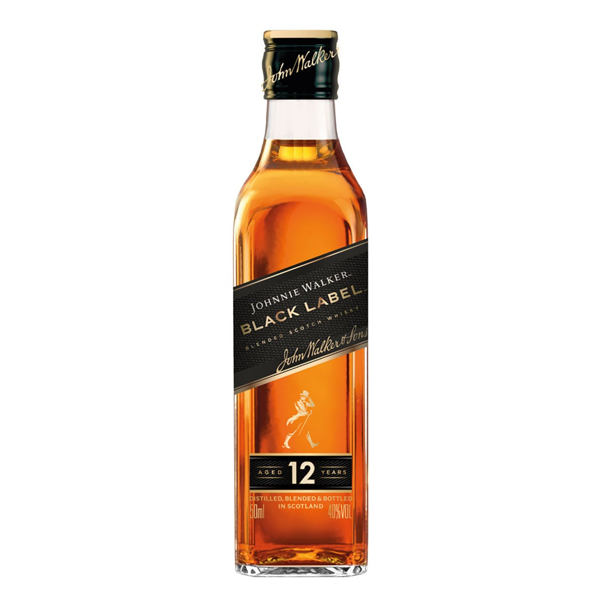 JW Black 12 YO Pet 5 Cl 40.0