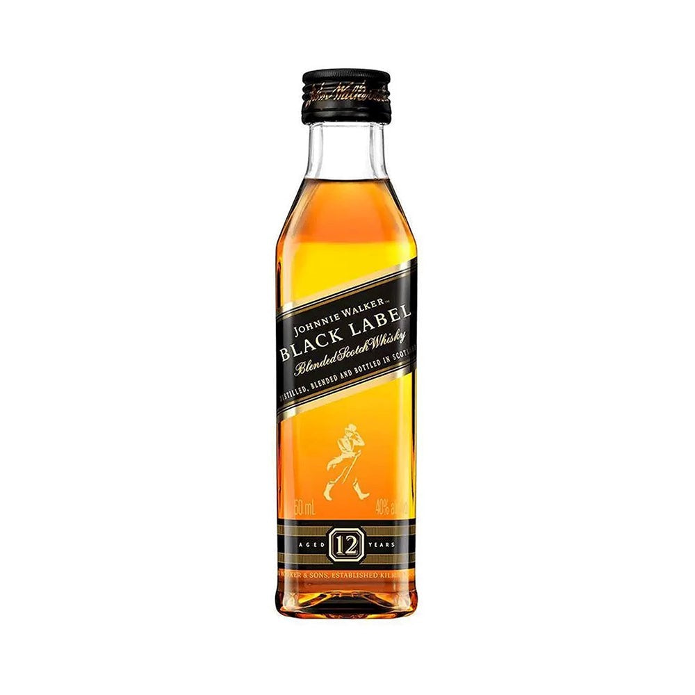 JW Black 12 YO Glass 50 Cl 40.0