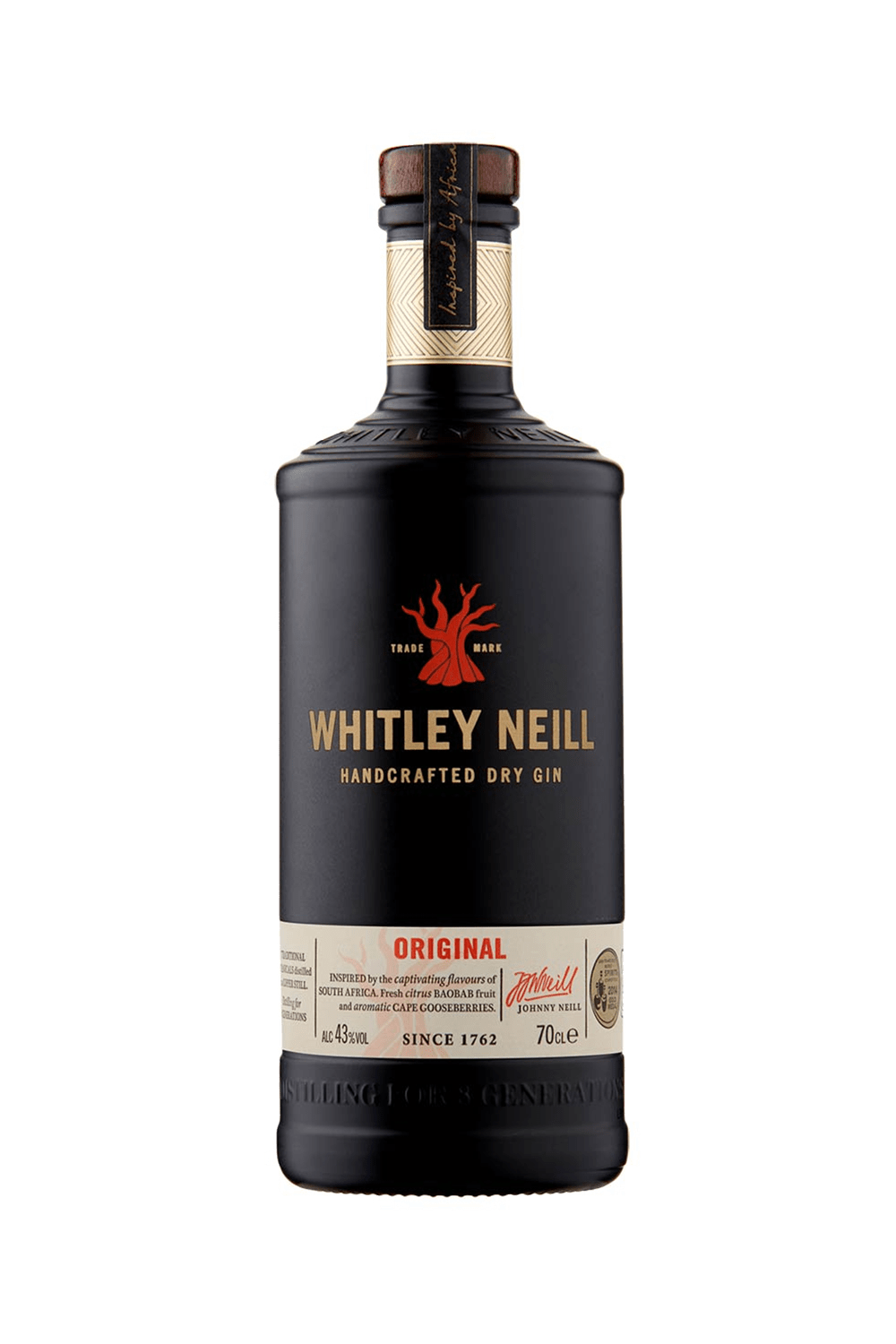 Whitley Neill Original Handcrafted Gin 100 Cl 43.0