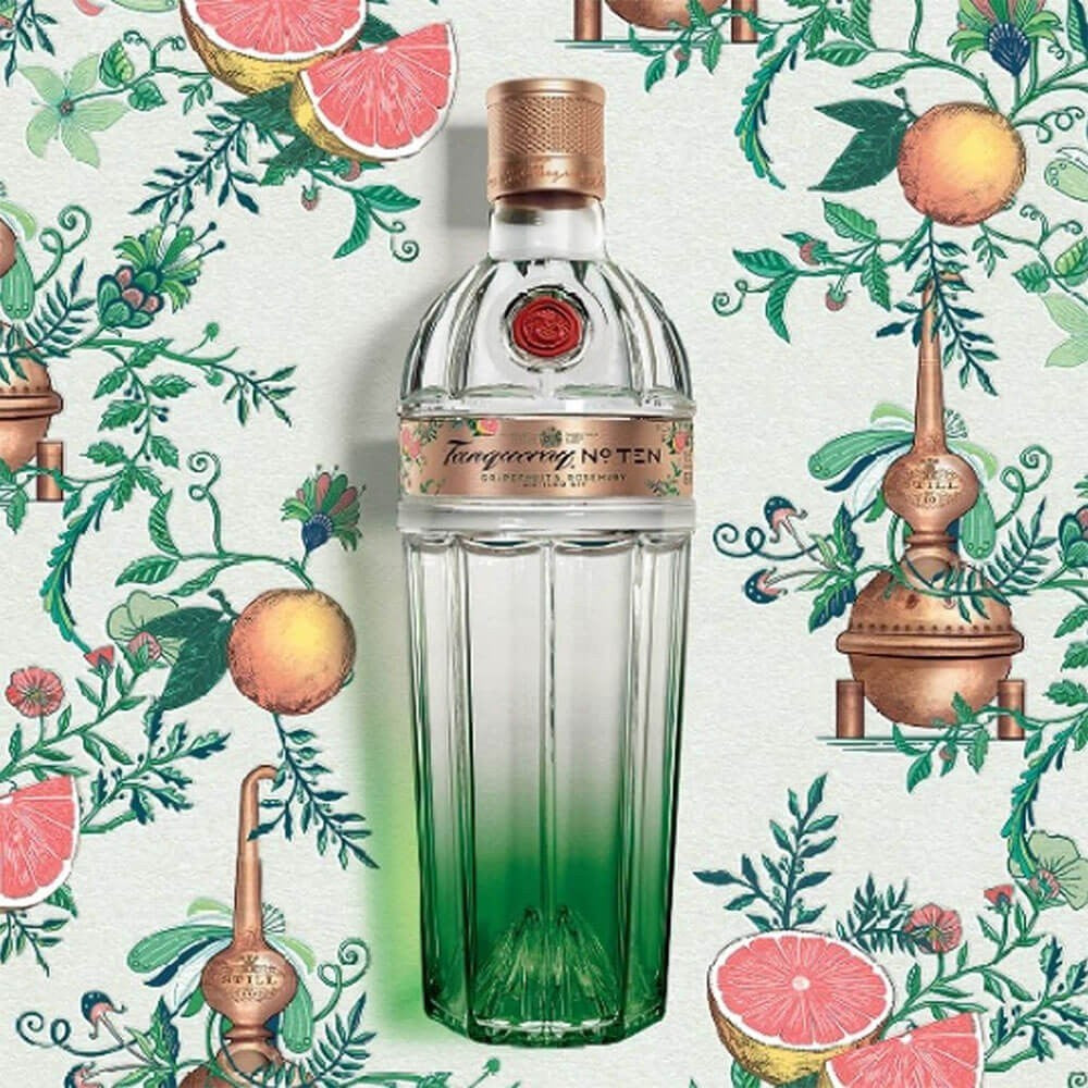 Tanqueray Ten Grapefruit & Rosemary 100 Cl 45.3