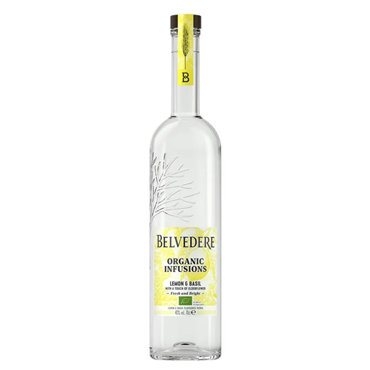 Belvedere Organic Lemon & Basil 75 Cl 40.0