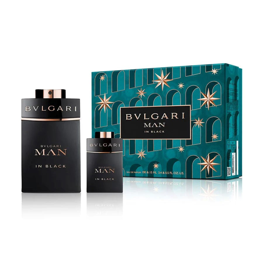 Bvlgari Man In Black Juice Juice Kit Xmas EDP 100ml+ 15ml