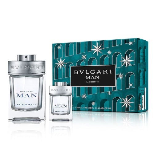 Bvlgari Man Rain Essence Juice Juice Kit Xmas EDP 100ml+15ml