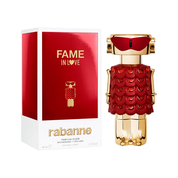 P Rabanne Fame In Love Parfum Elixir WF Refillable 80ml