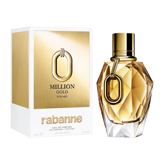 P Rabanne Million Gold For Her Parfum WF 50ml Refillable